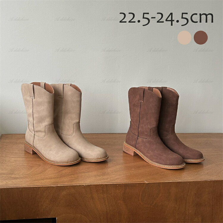 ショートブーツ レディース 太ヒール ショート丈 スクエアトゥ ブーティ シンプル 疲れない 歩きやすい 足が痛くならない 軽量 無地 美脚 おしゃれ 黒 通学 通勤 大きいサイズ 秋冬 22.5-24.5cm【送料無料】