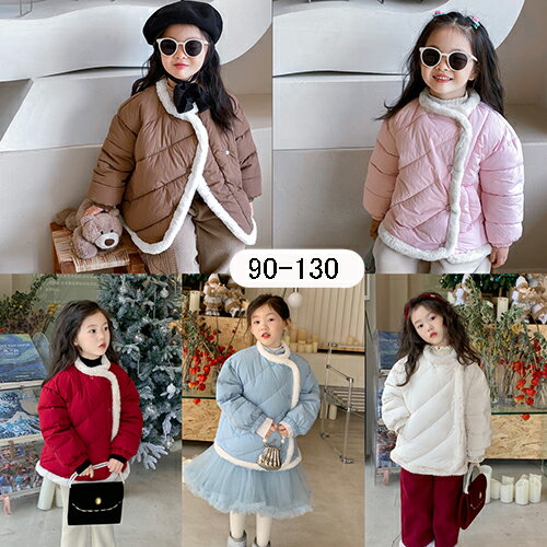 コート キッズコート キッズ 中綿コート 子供服 ジャケット 女の子 アウター キッズ服 無地 防寒 防風 ..