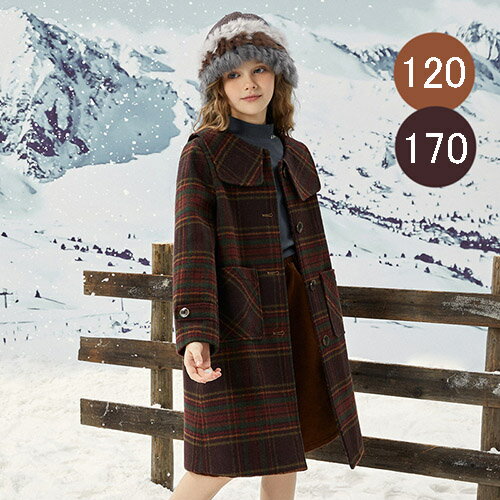 ロングコート チェスターコート 女の子 キッズコート 厚手 キッズ 子供服 ロング丈 アウター コート あったか 防寒 防風 通学 ジュニア アウトドア おしゃ...
