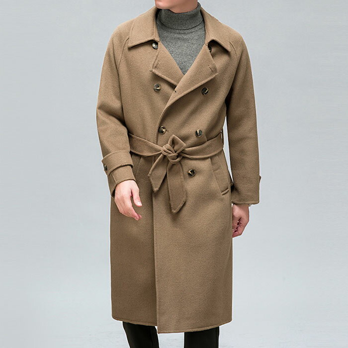 コートメンズビジネスコートウールア...