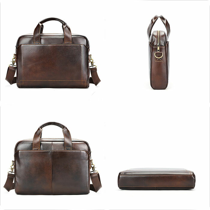 ビジネスバッグ メンズ 軽量 大容量 ブリーフバッグ トートバッグ 本革 レザー ブリーフケース A4 横型 ビジネス 出張 旅行 ショルダーバッグ 牛革 革 バッグ 斜めがけ 肩掛け 鞄 PC収納 ノートpc 通勤バッグ 大人 男性用 紳士 おしゃれ かっこいい カバン 30代 40代 50代