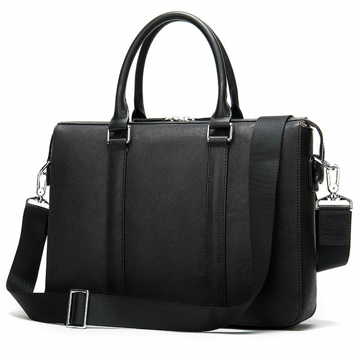ビジネスバッグ メンズ トートバッグ A4 横型 防水 軽量 大容量 ブリーフバッグ 本革 牛革 レザー ブリーフケース ビジネス 出張 旅行 ショルダーバッグ バッグ 斜めがけ 肩掛け 鞄 14インチ PC収納 ノートpc 通勤バッグ 大人 男性用 紳士 おしゃれ カバン 30代 40代 50代