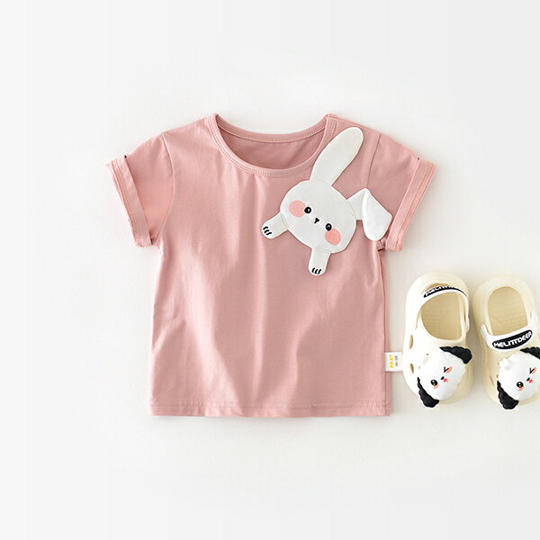 Tシャツ 女の子 半袖 ベビー服 トップス 可愛い ロンパース 春 夏 子供服 ベビー ...
