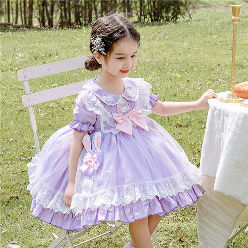 樂天商城 - 子どもドレス ロリータドレス ワンピース プリンセスドレス お姫様ドレス ハロウィン クリスマス衣装 プレゼント 女の子 衣装 子供 コスプレ 仮装 キッズ ワンピース 子供 パーティー 変装 cosplay コスチューム キッズ 子供 ワンピ 結婚式 発表会 誕生日 プレゼント