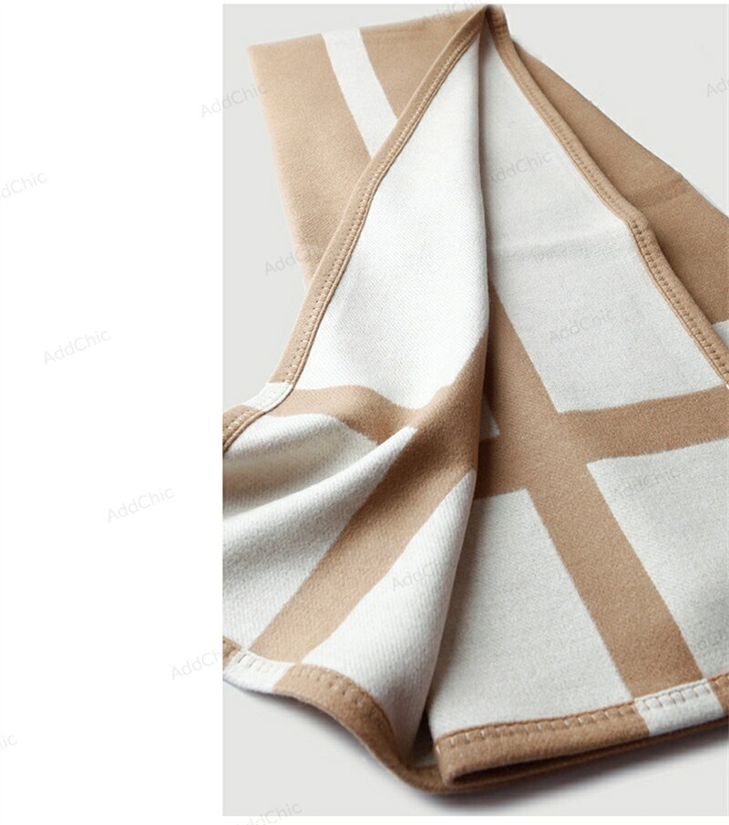 ウール毛布【135x180cm】ブランケット 大判 キャンプ レディース メンズ ウール100％ 寝具 ひざ掛け 膝掛け 毛布 掛け毛布 子ども 防寒 あたたかい オフィス 冬 ふわふわ 暖かい カシミヤのような肌触り 敏感肌 学生 上品 誕生日 記念日 プレゼント ギフト【送料無料】 addchic-10017645 AddChic サンプル画像2