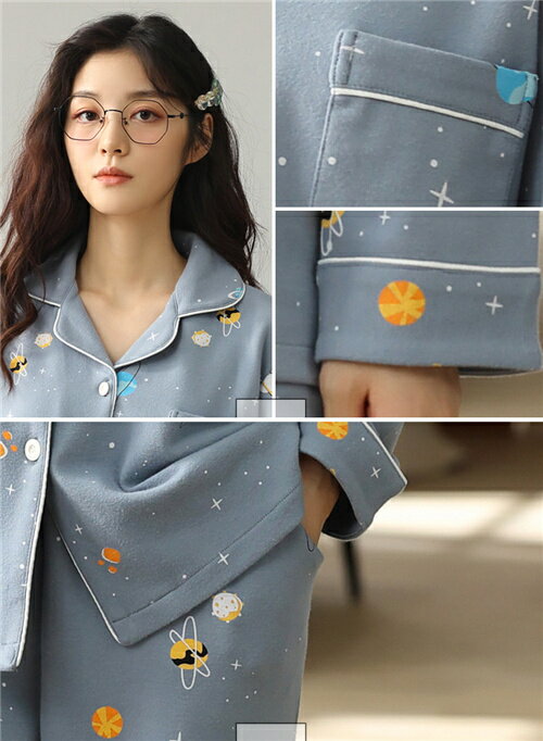 パジャマ ペアパジャマ カップルパジャ パジャマ 大きいサイズ レディース メンズ ルームウェア 長袖 上下セット 前開き ナイトウェア 部屋着 ギフト セットアップ かわいい プレゼント 秋 冬 上品 彼氏 彼女 お揃い 長ズボン お祝い 寝間着 寝巻き 送料無料