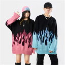 ペアルック セーター 長袖 秋 冬 カップル お揃い ニット レディース メンズ スウェット 男女兼用 個性的 暖かい おしゃれ 冬服 超人気 ユニセックス プ...