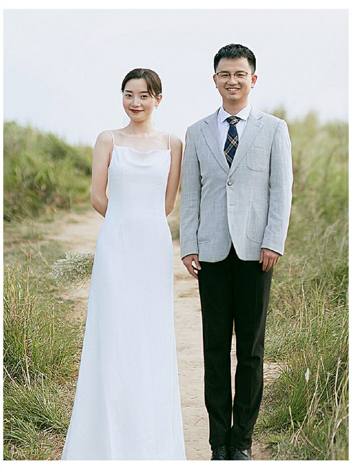 ウェディングドレス 二次会 ウェディングドレス 前撮り Aライン キャミドレス 結婚式 花嫁ドレス 背中空き 前撮り 演奏会ドレス 披露宴 ロング丈 コンサート パーティードレス ピアノ エレガント セクシー 海外挙式 大きいサイズ