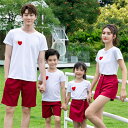 親子ペア お揃い 上下セット tシャツ 親子ペアルック 赤ちゃん 親子お揃い 半袖 家族おそろい服 親子 ペア プレゼント ママ パパ キッズ 子供 大人 ペア...