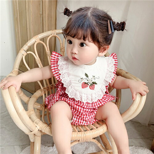 ロンパース ノースリーブ 女の子 ベビー服 カバーオール ワンピース 子供服 綿 春 夏 出産祝い 新生児 赤ちゃん かわいい 贈り物 送料無料