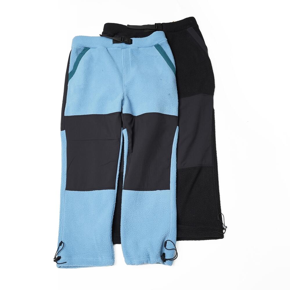 楽天ADDICTION FUKUOKANo:233APU4505 | Name:SHERPA FLEECE PANT | Color:Washedblue/Black【POLER_ポーラー】