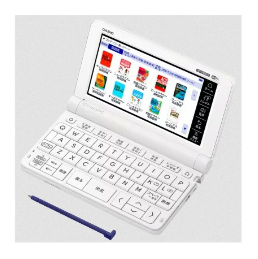 CASIO �ŻҼ��� Ex-word ������������� �ؽ���ǥ� XD-SX3810WE �ۥ磻�� ������