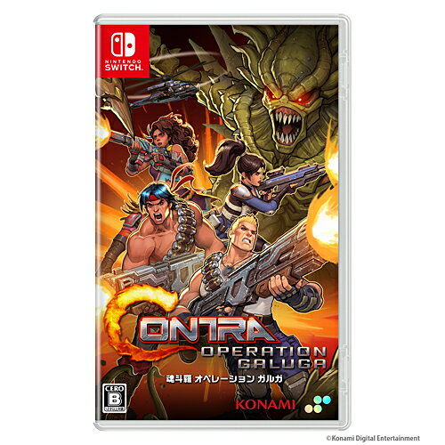 乐天商城 - [ニンテンドースイッチ ソフト] 魂斗羅 オペレーションガルガ 通常版 [HAC-P-BBZRA]