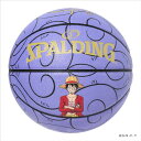 バスケットボール ONE PIECE ゴムゴムの実 7号球 78-039J ワンピース ゴムゴムの実 SPALDING スポルディング