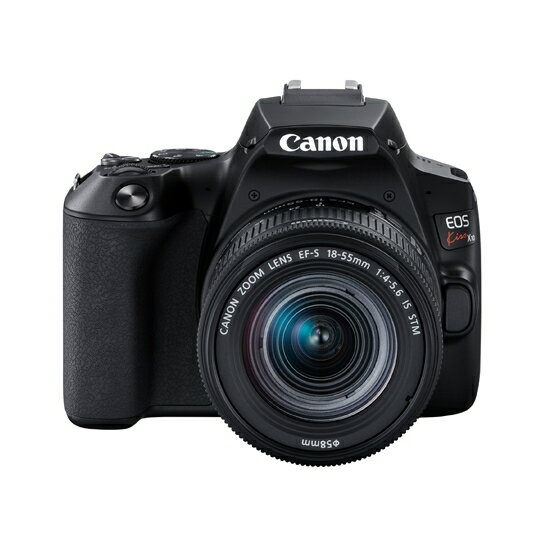 canon 【新品/在庫あり】Canon EOS Kiss X10 EF-S18-55 IS STM レンズキット ブラック デジタル一眼レフカメラ キヤノン