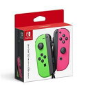 【新品 在庫あり】[ニンテンドースイッチ 周辺機器] Joy-Con L ネオングリーン R ネオンピンク [HAC-A-JAFAA]