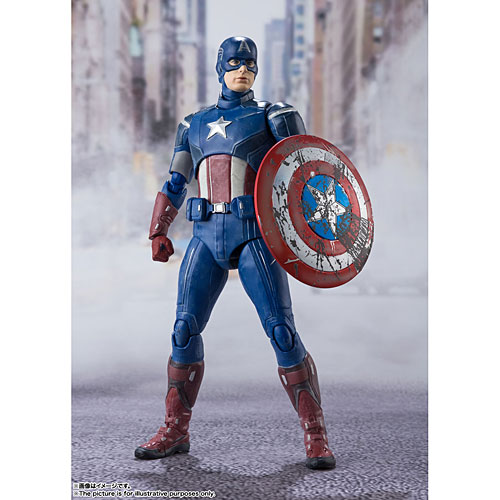 【新品/在庫あり】[バンダイ] S.H.フィギュアーツ キャプテン・アメリカ 《AVENGERS ASSEMBLE》 EDITION アベンジャーズ 