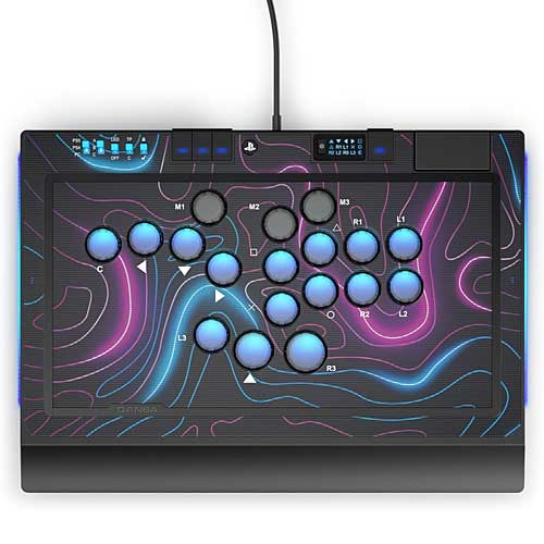 乐天商城 - [PS5/PS4正式対応] クァンバ サファイア レバーレス アーケードコントローラー