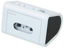 AUREX カセット付きワイヤレススピーカー AX-R10 ホワイト Bluetooth対応 東芝
