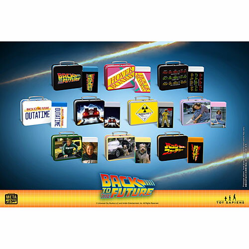 乐天商城 - [トイサピエンス] メタケシ シリーズ9 バックトゥザフューチャー (1ボックス販売全10種入)