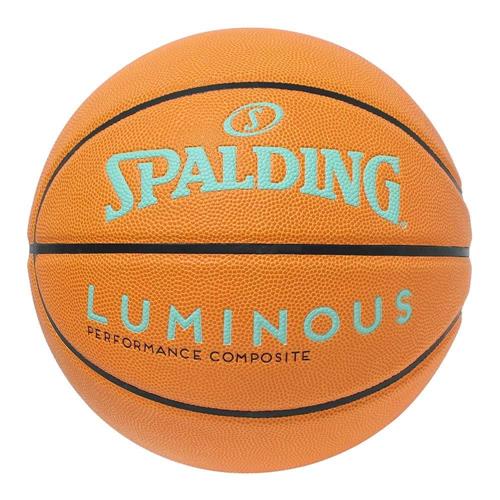 Basketball - バスケットボール ルミナス 合成皮革 ブラウン×ミント 7号 77-986J SPALDING スポルディング