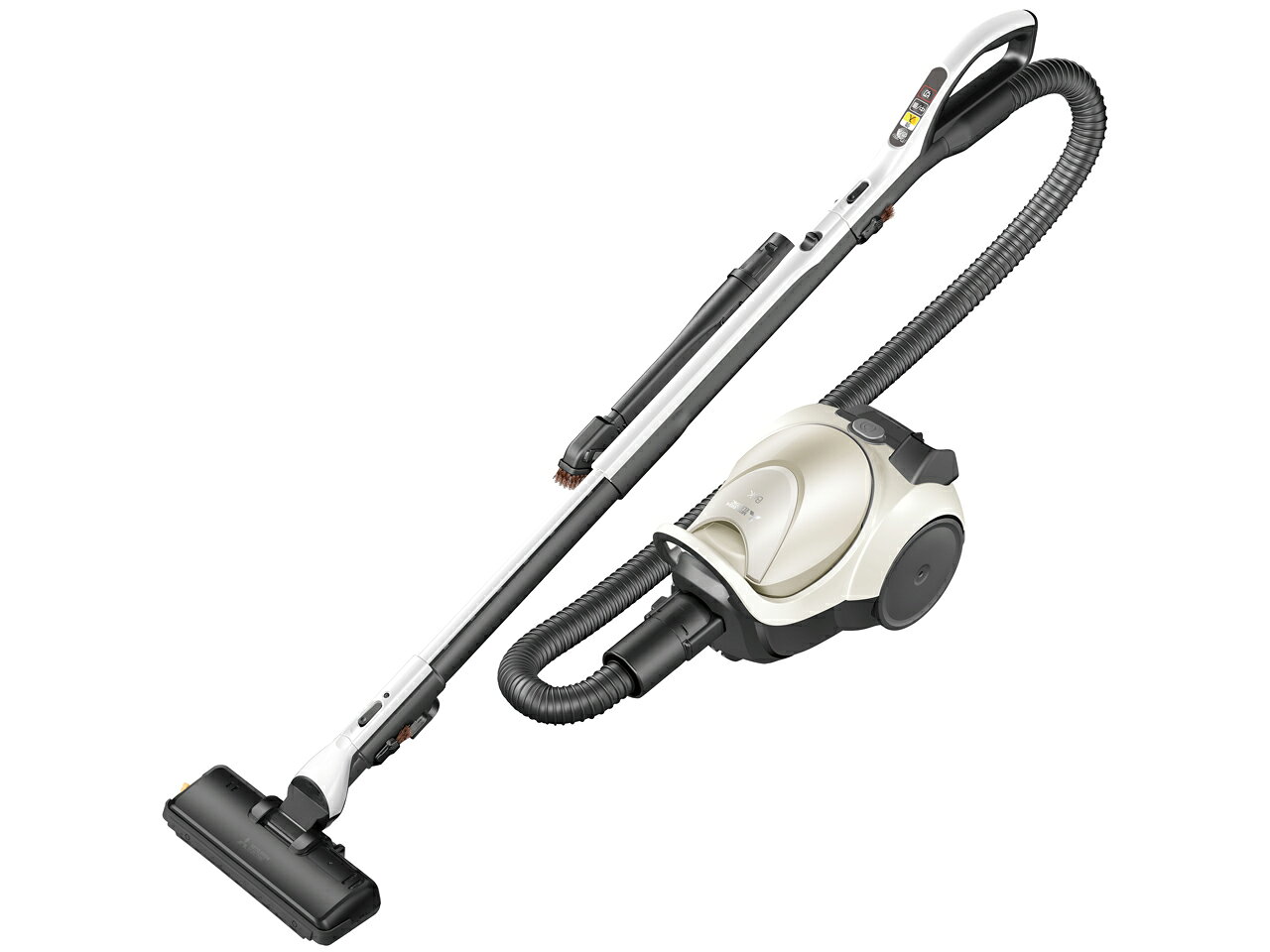 三菱電機 TC-FD2F-N 紙パック掃除機 Be-K ビケイ 抗ウイルス銀ナノアレルパンチフィルター搭載 ホワイトゴールド