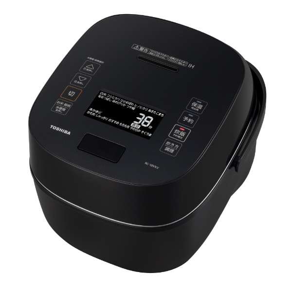 Rakuten - 東芝 真空圧力IH炊飯器 炎 匠炊き 5.5合 RC-10VXV-K グランブラック TOSHIBA