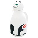 【特選商品】 helios ガラス製卓上用魔法瓶 サーモキャット ホワイト 2854-001 5609001WH ヘリオス