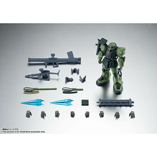 【新品/在庫あり】[バンダイ] ロボット魂 SIDE MS MS-06JC 陸戦型ザクII JC型 ver. A.N.I.M.E.