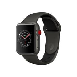 アップルウォッチ スマートウォッチ（売れ筋ランキング） 【新品/在庫あり】Apple Watch Edition Series 3 GPS+Cellularモデル 38mm MQM42J/A [グレイ/ブラックスポーツバンド]