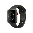 Apple Watch Series 3 GPS + Cellularモデル 42mm 【新品/在庫あり】Apple Watch Edition Series 3 GPS+Cellularモデル 42mm MQM62J/A [グレイ/ブラックスポーツバンド]