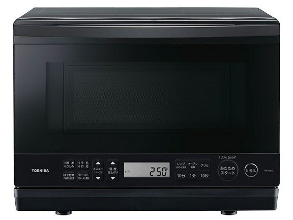 Steam Ovens - 東芝 TOSHIBA 26L 電子レンジ 石窯ドーム 角皿式スチーム オーブンレンジ ER-D70A(K) ブラック 新品
