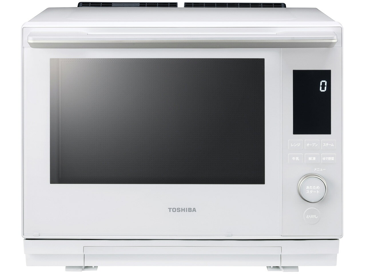 樂天商城 - 東芝 ER-D5000B(W) 過熱水蒸気オーブンレンジ 石窯ドーム 2段調理対応 30L グランホワイト ER-D5000B-W TOSHIBA