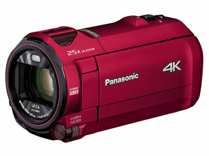 HC-VX992MS-R パナソニック デジタル4Kビデオカメラ「HC-VX992MS」（アーバンレッド） panasonic パナソニック(Panasonic)