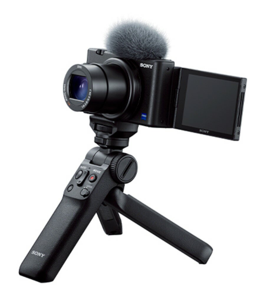 【新品/在庫あり】SONY VLOGCAM ZV-1G シューティンググリップキット (B) ブラック デジタルカメラ ソニー