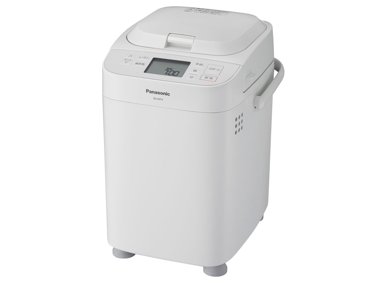 配送区分：FサイズPanasonic パナソニック ホームベーカリー SD-MT4-W　新品※ご注文手続き後、当店より発送予定日または取寄商品の在庫有無・納期を記載したご注文確認メールをお送りいたしますので必ずご確認をお願い致します。 《在...