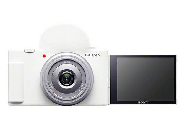 【新品/在庫あり】SONY VLOGCAM ZV-1F (W) ホワイト デジタルカメラ Vlogカメラ ソニー
