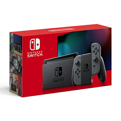 【新品/在庫あり】[ニンテンドースイッチ本体] JOY-Con(L)/(R)グレー [HAD-S-KAAAA] *バッテリー強化版