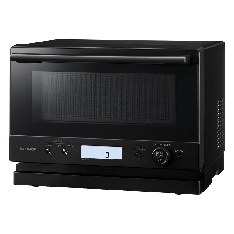 乐天商城 - SHARP シャープ オーブンレンジ PLAINLY RE-WF185-B ブラック コンパクト 18L