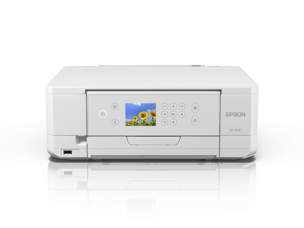 EPSON エプソン カラリオ EP-817A A4カラーインクジェット複合機 Colorio 6色 無線LAN・Wi-Fi 2.7型液晶