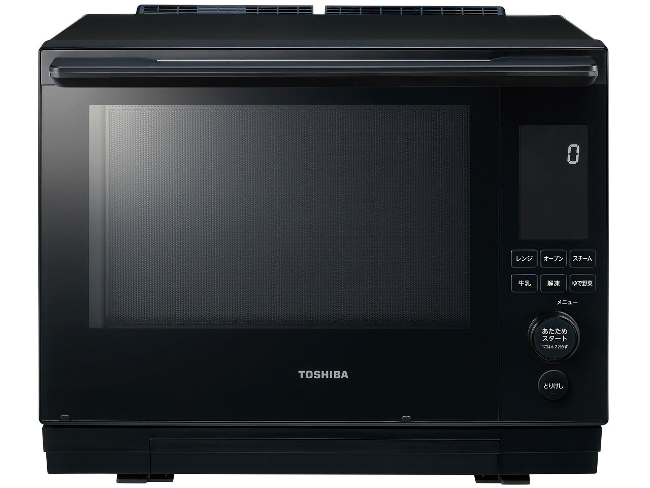 東芝 TOSHIBA 過熱水蒸気オーブンレンジ 30L 石窯ドーム グランブラック ER-D3000B-K