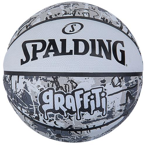 ボール 【新品/在庫あり】バスケットボール グラフィティ ホワイト 7号球 84-375Z