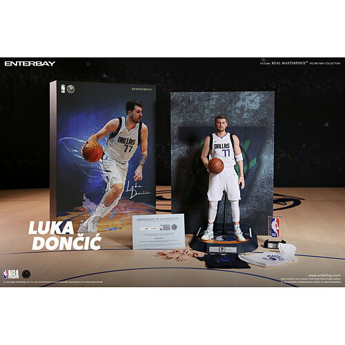 【新品/在庫あり】 エンターベイ リアルマスターピース NBAコレクション ルカドンチッチ 1/6 コレクティブル フィギュア