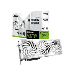 ATI Technologies - ASUS TUF-RTX5070TI-O16G-WHITE-GAMING [PCIExp 16GB] ビデオカード