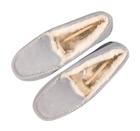UGG ե⥫ ANSLEY 24cm 饤ȥ졼 ǥ 塼  åݥ ⥫ ե Light Gre...