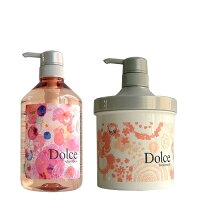 アジューダドルチェシャンプー560ml&トリートメント560g詰め替えセットインターコスメ