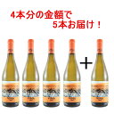 ビニャ・ラストラ シャルドネ 2024 4本+1本 セット 白 白ワイン 辛口 スペイン シャルドネ 750ml 美味しい お酒 宅飲み 家飲み スペイン産 ス...