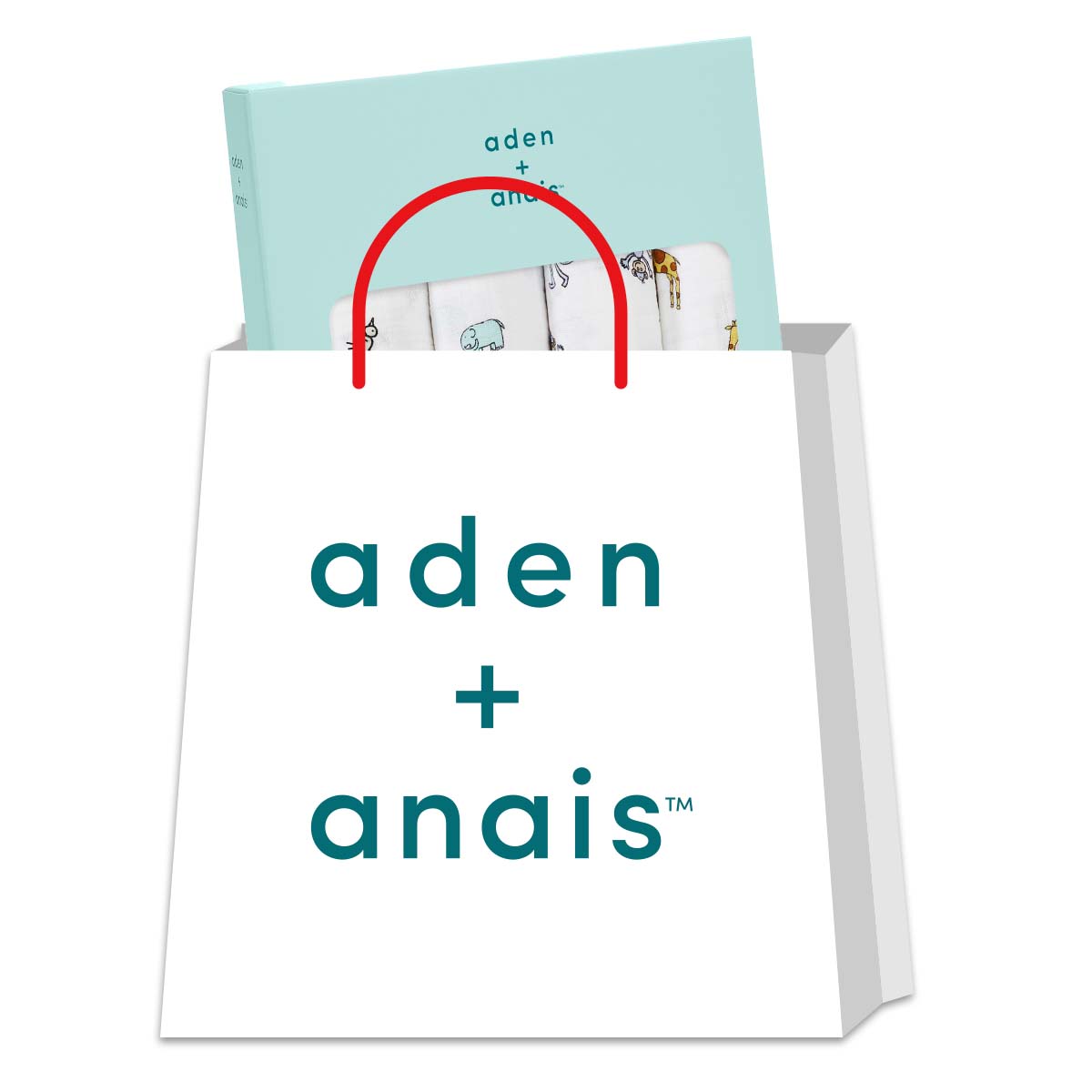 1月11日より順次お届け《福袋・ハッピーバッグ》【エイデンアンドアネイ公式ショップ】aden+anais(スナップビブ3枚セットスワドル4枚セットブランケットウォッシュクロス3枚ニットスワドル1枚退院準備出産準備出産祝い男の子女の子おくるみ冬)bd013
