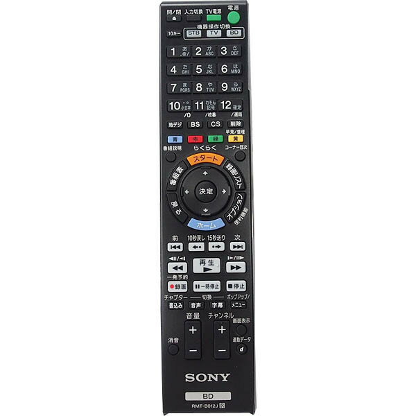 【中古】パナソニック テレビリモコン EUR7649Z10 【Y6】