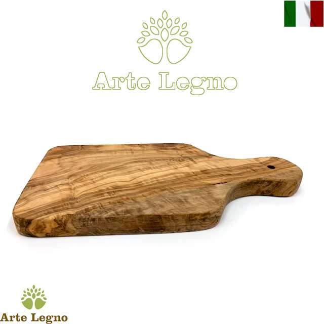 カッティングボード オリーブ 無垢材 まな板 天然木 オリーブ 「アルテレニョ Arte Legno」限定1個 イタリア